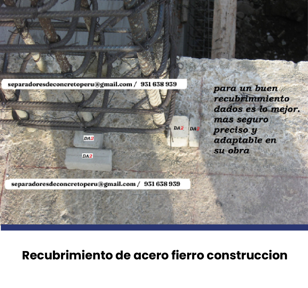 Imagen del producto Dado de concreto